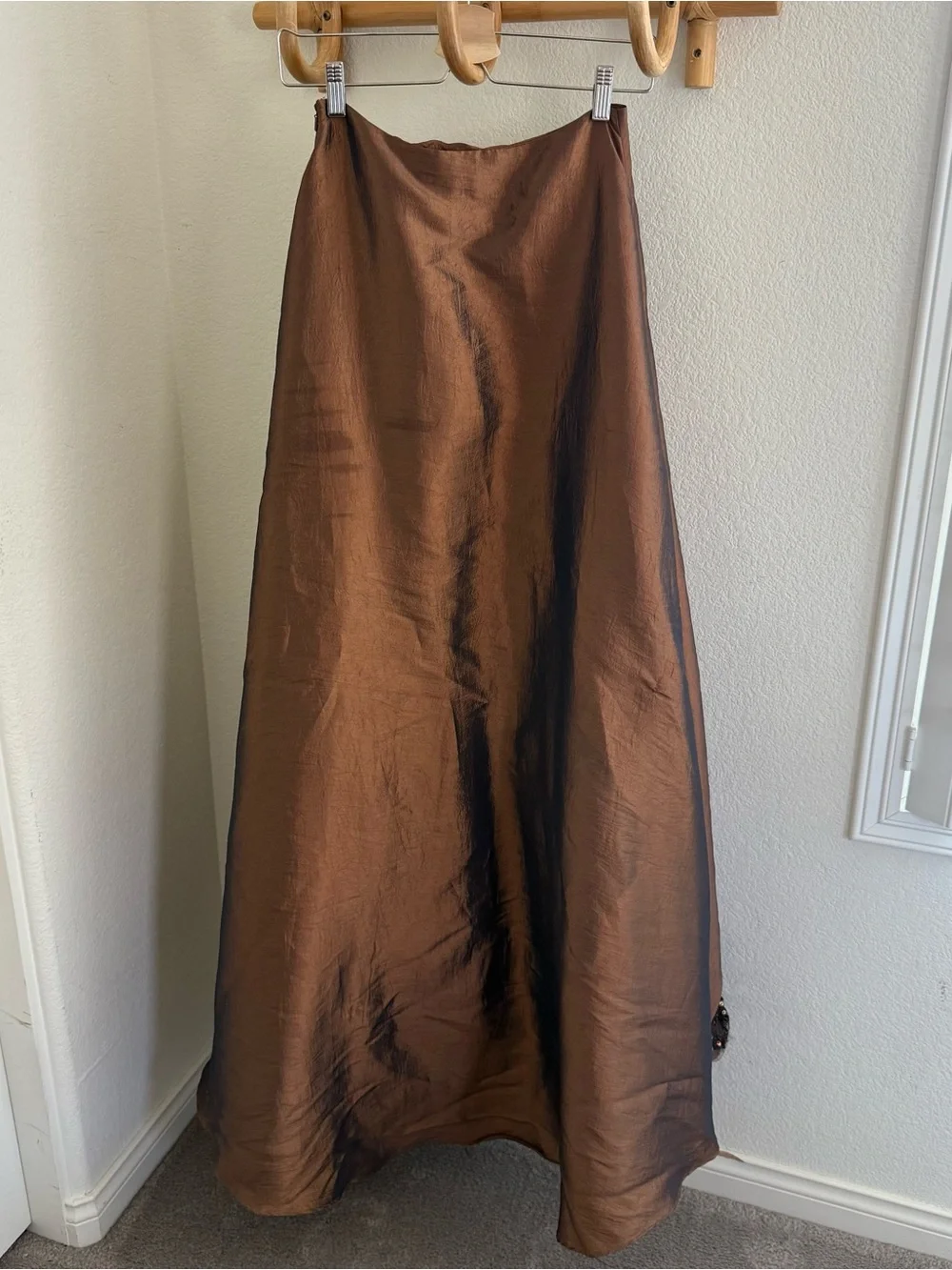 PUTROS COUTURE rare formal 90s maxi skirt sequins beaded renfair whimsigoth